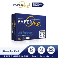 -Paper One A4 80 Gram Photocopy Paper