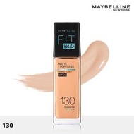 ((200立即購))☆就是愛美妝☆MAYBELLINE 媚比琳FIT ME反孔特霧粉底液 #130 30ml(市價400