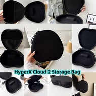 【imamura】For HyperX Cloud 2 Headphone Case Simple Cartoon Headset Earpads Storage Bag EVA Casing Box