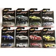 Hot Wheels Camaro Fifty 1967-2017 Exclusive 8 Car Set