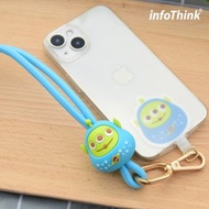 【出遊必備】三眼福神系列 公仔造型手機頸掛繩