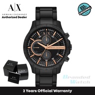 [Official Warranty] Armani Exchange AX2429 Men's Chronograph Black Stainless Steel Watch