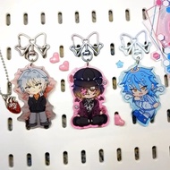 N+C Protagonists Seragaki Aoba Towa Akira keychain