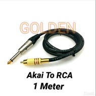Cable Canare Akai To RCA 1 Meter