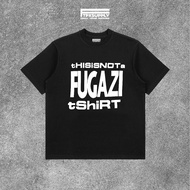 FTP - Fugazi Black T-Shirt This is not/ a fugazi tshirt / made of 24s cotton
