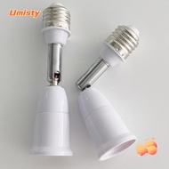 UMISTY LED Lamp Base, E27 to E27 Extension Bulb Socket, Flexible Wall Base Holder Bulb Adapter