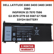 DELL LATITUDE 3380 3400 3480 3490 3580  INSPIRON 15 7570 7586  G3 3579 3779 G5 5587 G7 7588 33YDH BA