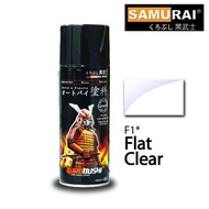 Samurai Spray Paint F1 Flat Clear 400ml