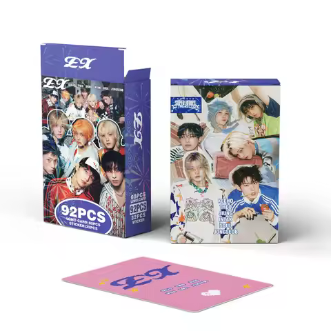 92 K-pop Star Mini Cards P1Harmony Album Boy Group Merchandise Collectible Photo Cards Star Stickers