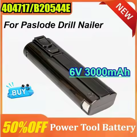 For Paslode 404717 B20544E 6V Power Tool Battery 6V 1500/2000/3000mAh for CF‑325 902200 IM350 900420