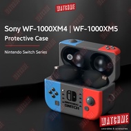 Sony WF-1000XM5 WF-1000XM4 Case Nintendo Switch Series (Full Cover Protect Casing For WF1000XM4 XM4 