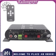 838 USB Bluetooth Subwoofer Amplifier HIFI 2.1 12V Car Home Amplifier U Disk Lossless Suitable for 4
