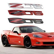 3D Metal Car Sticker Z06 505HP Emblem Badge Decals For Chevr Silverado Volt Corvette C6 407 Blazer S