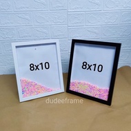 Foam Photo Frame Shaking Picture 8x10 Inches 8 8 8 Can Be Set Up White/Black