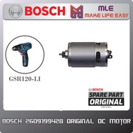 Original Bosch Spare Part - DC Motor 2609199428 -  GSB120LI (OLD MODEL)