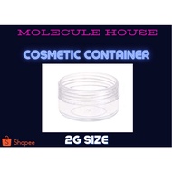 Empty cosmetic container (2g size)