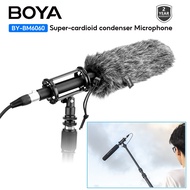 BOYA BY-BM6060 Professional Super-Cardioid Condenser Microphone for Filming Canon Nikon Sony Video DSLR Camcorder