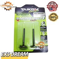 TAIKOM RACING EX5 DREAM VALVE 23/27MM VALVE SET IN EX (LEGEND T)