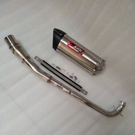 Exhaust Ahm m3 stainless Wave 110/125 Ex5 Srl110 115