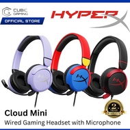 HYPER-X HYPERX CLOUD MINI GAMING HEADSET WITH ROTATING EARCUPS AND MICROPHONE WITH FLIP-TO-MUTE HEAD