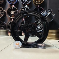 [4PCS] New Sport Rim 16inch ADVAN GT 16X7JJ ET38 5H100 GLASS BLACK