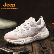จี๊ป | Jeep Outdoor Climbing Shoes Breathable Casual Hiking Shoes Wear-resistant Non-slip New Model 