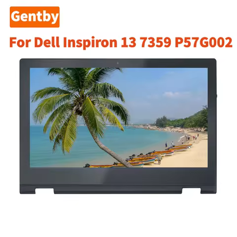 For Dell Inspiron 13 7359 P57G002 1920x1080 FHD 13.3-inch LP133WF2 SPL2 Touch LCD Screen Assembly Wi