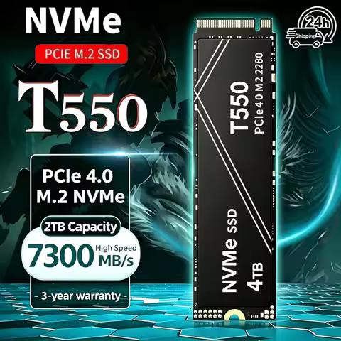 High Speed SSD 500GB 1TB 2TB 4TB PCIe Gen4 NVMe M.2 SSD 7300MB/s High Speed Gaming Drive FitLaptop P