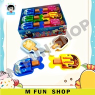 *Ready Stock* 30Pcs Biskuit Crazy 2 In 1 Ice Cream Chocolate & Vanilla ( ±10G X 30Pcs)