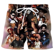Hot Rapper 3D Prited Personalized Design Mens Shorts 2Pac Tupac Character Mens Short Pants Male High