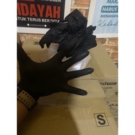 HITAM Gloves/black nitrile Gloves/Black Altamed