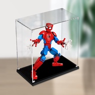 [Transparent Display Box] Acrylic Display Box Suitable for Lego 76226 Marvel Spiderman Doll Figure S