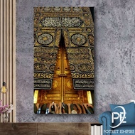 FRAME KAABAH - PINTU KAABAH HIASAN DINDING MEKAH KAABAH PINTU KAABAH WALL ART