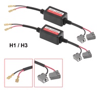 2X Headlight LED Canbus Decoder Canceller Error Free Resistor Anti Flicker Warning Error Canceller H