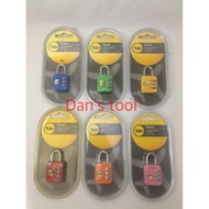 Padlock Suitcase Number Combination Yale Red Yp1 Luggage Padlock Ms