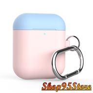 Airpod/Airpods silicone case protects Apple Bluetooth headphones (2 colors)