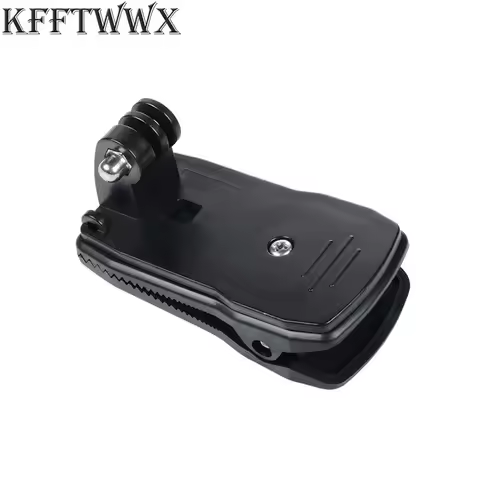 KFFTWWX for Gopro Hero 12 11 10 9 8 Black 7 6 5 4 3 Accessories 360-Degree Rotation Clip for YI 4K S