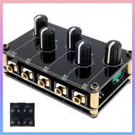 Stereo Audio Mixer 3.5mm 4 Channel Portable Mini Audio Mixer with Separate Volume Control  SHOPCYC1046