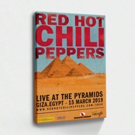 Red Hot Chili Peppers Concert Poster, Red Hot Chili Peppers Print, RHCP Gift, Rock Posters, Music Pr