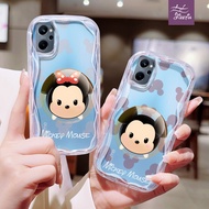 Minnie Head With Cartoon Pictures Of Balloons With Odd Shape ph Casing for for realme 9/I 8/I/Pro 7/I/Pro 6/S/I/Pro 5/I/S/Pro 4G/5G soft case Cute Girls Cute plastic Phones