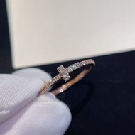 💎鑽石誠信賣家💎Tiffany t 字全鑽戒指