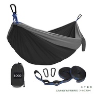 Outdoor Hammock Swing Sports Single 210T Nylon Hammock Field Parachute Cloth Hammock Camping Outdoor