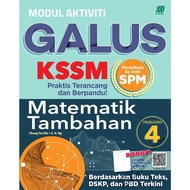 Sasbadi: Galus: Matematik Tambahan + Additional Mathematics: Tingkatan + Form 4: GA25MMT4: 978983774