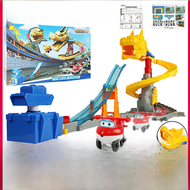 Auldey Super Wings Super Base Deformation Robot Acoustic and Lighting Toys Headquarters Large Spacec