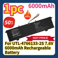 For UTL-4766133-2S 7.6V 6000mAh Rechargeable Battery