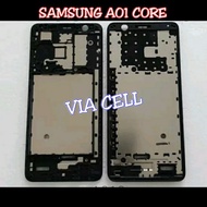 LCD Frame Middle Bone LCD Touchscreen Stand Samsung A01 Core