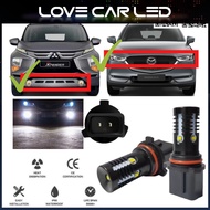 2Pcs P13W Car LED Bulb Fog Highlights Lights LED Front Fog Bulbs Xpander Cx-5