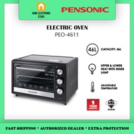 Pensonic PEO-4611 Table Top Electric Oven 1800W 46L (3D Diamond Surface) Grill Oven Toaster Ketuhar 