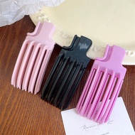 【Grilrigrin】 3 cái kẹp tóc mềm mại kẹp tóc tóc kẹp tóc kiểu dáng hàng đầu Lược uốn tóc phụ nữ hình d