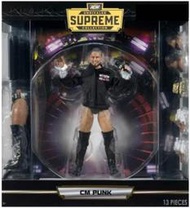 ☆阿Su倉庫☆WWE AEW CM Punk Supreme Collection 頂級收藏精華版人偶公仔 限量熱賣中